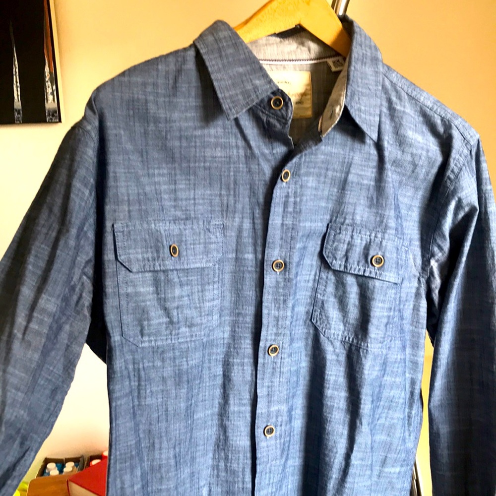 EUC Original Weatherproof Vintage Mens Button Down Shirt SZ Medium